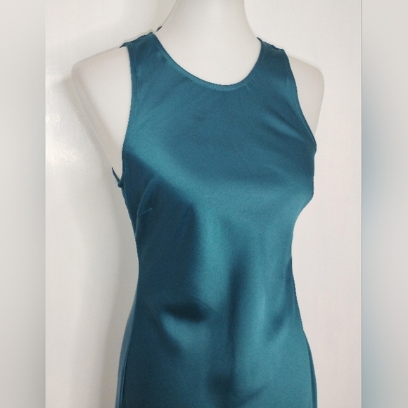 STEVE MADDEN TEAL MAXI DRESS - Picture 4 of 9